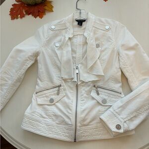 Chic White Utility Jacket - White House/Black Market